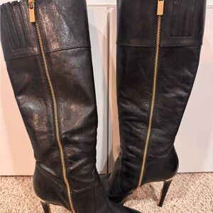 Michael Kors Black Leather Pumps